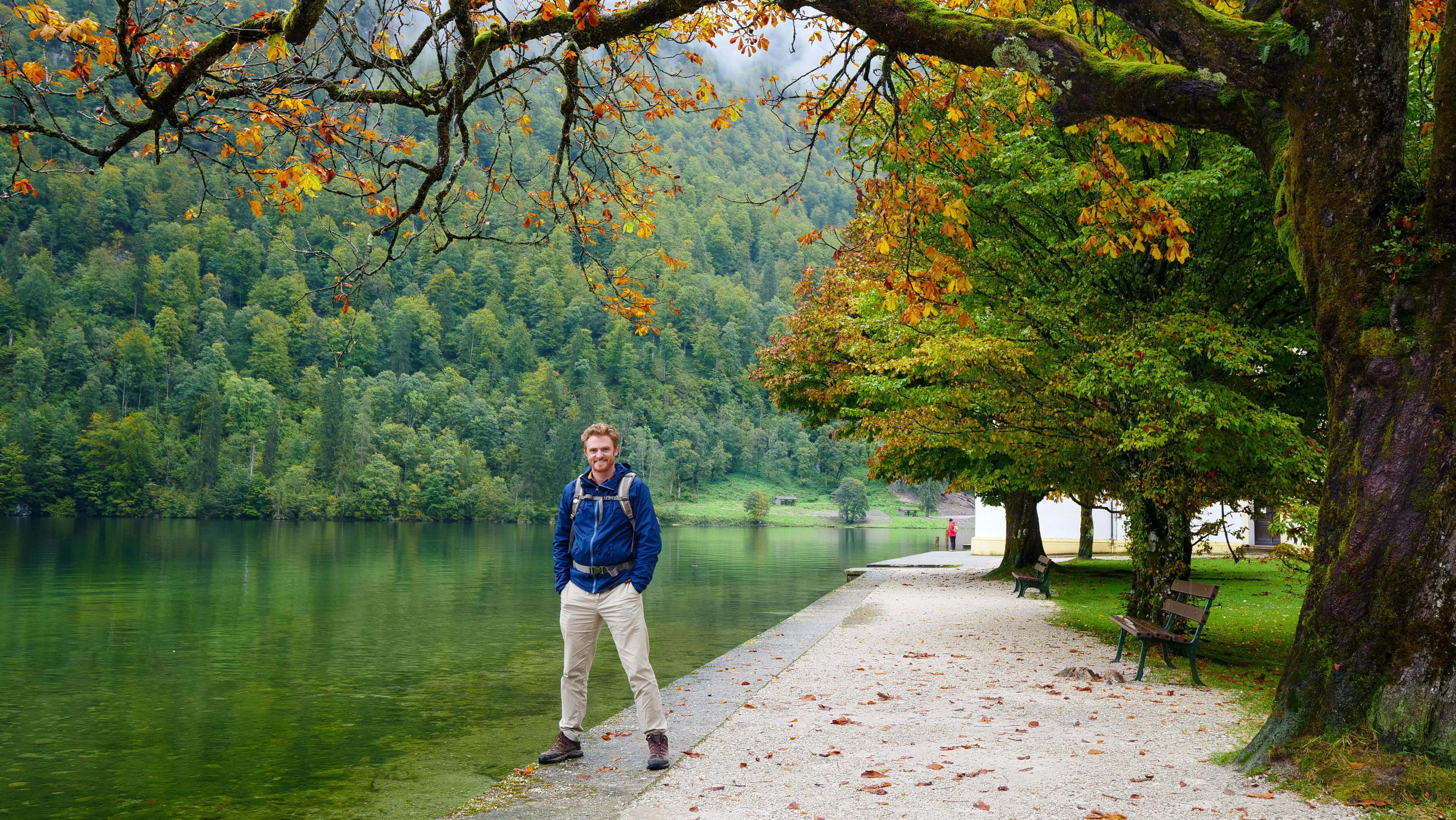 Nomadic Samuel visiting the German Alps