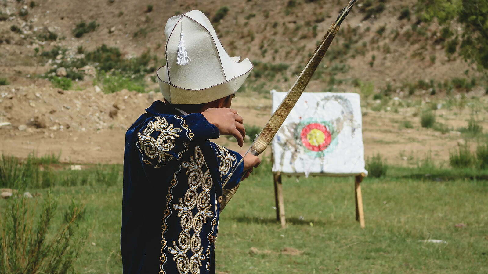 Kyrgyzstan Archery at the World Nomad Games