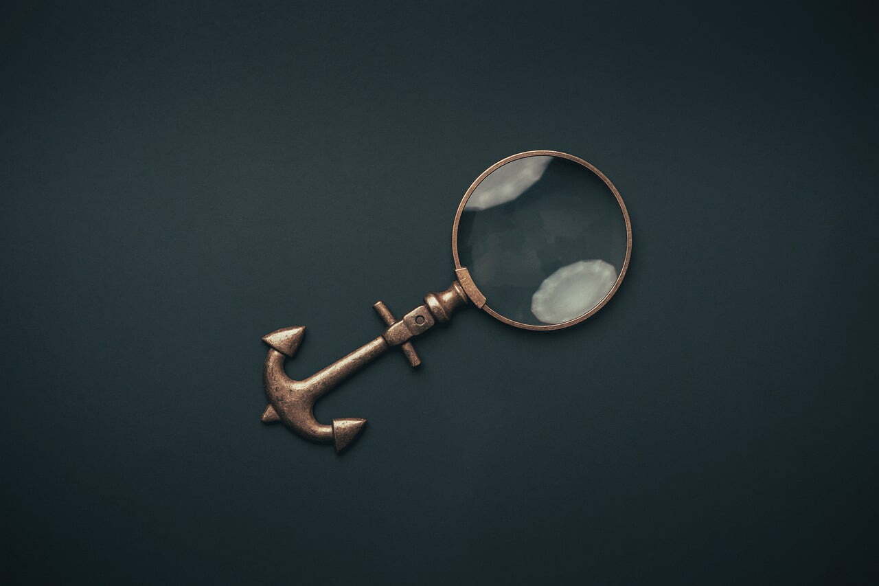 Old magnify glass