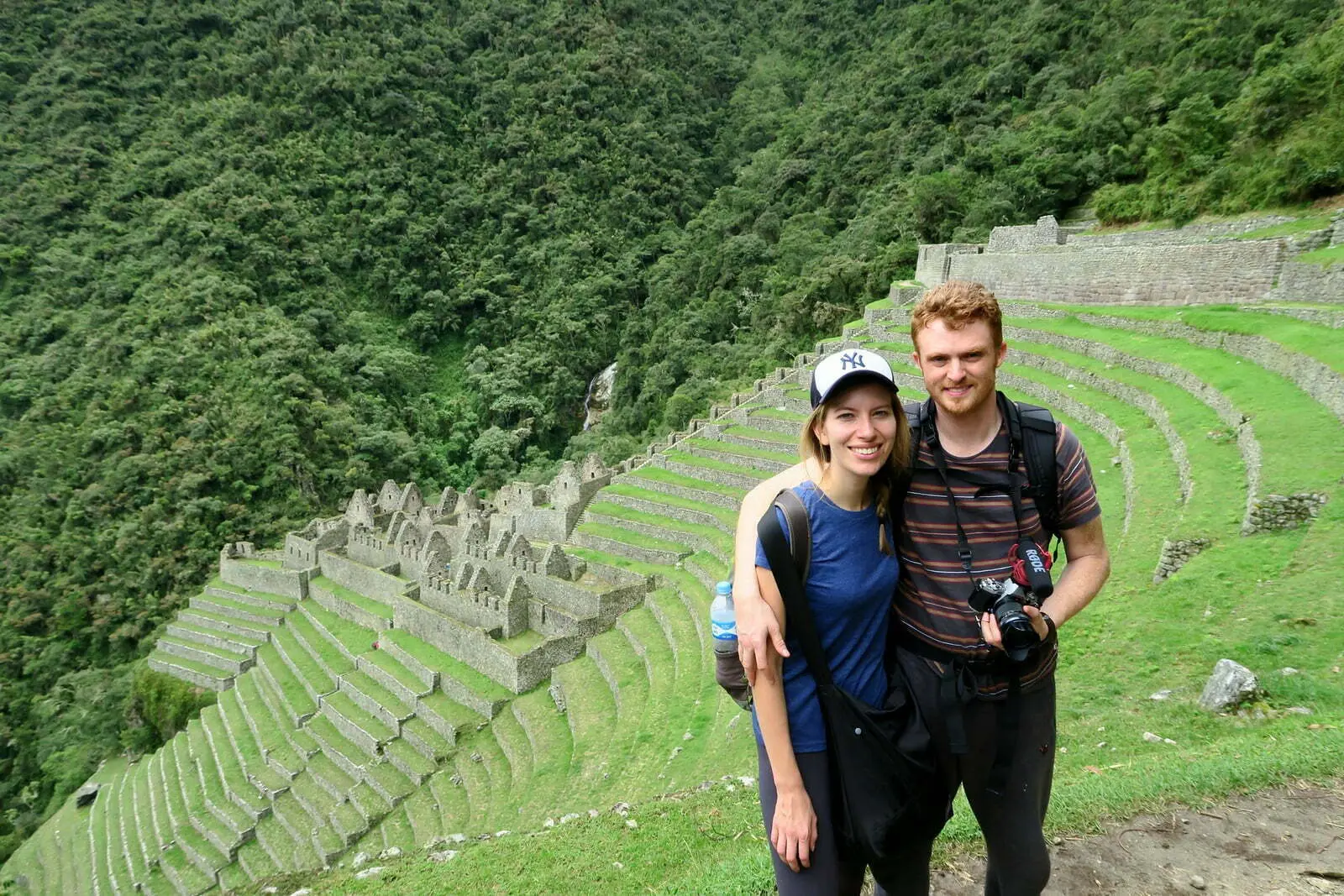 Nomadic Samuel hiking to Machu Picchu, Peru