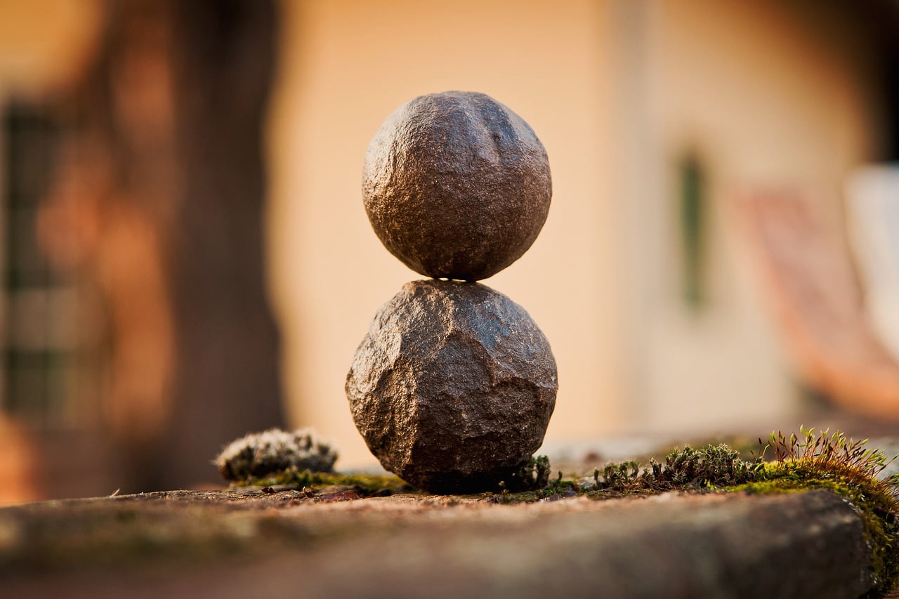 Balance on a rock strength and weakness