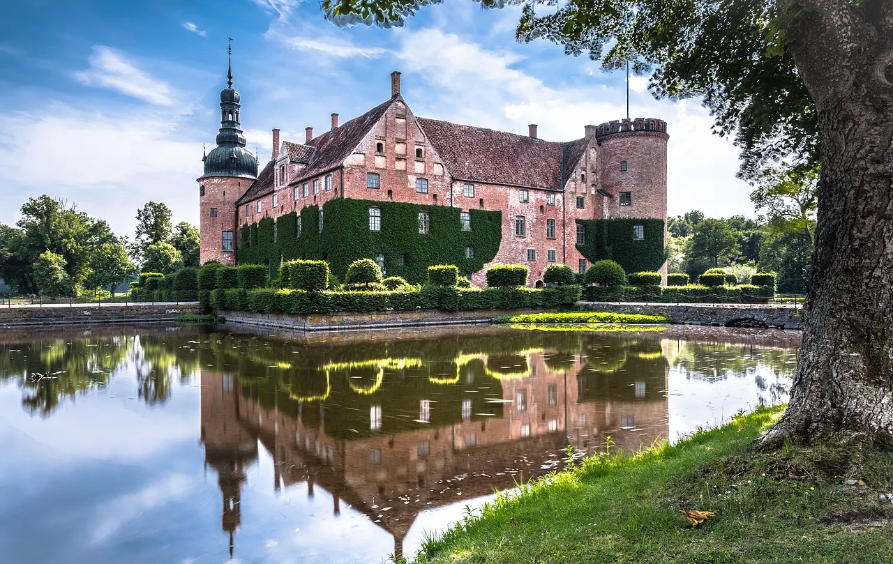 VanEck Morningstar Wide MOAT ETF Review featuring companies with a Sustainable Competitive Advantage MOATS Investing Strategy of a Swedish Castle with a Wide Moat