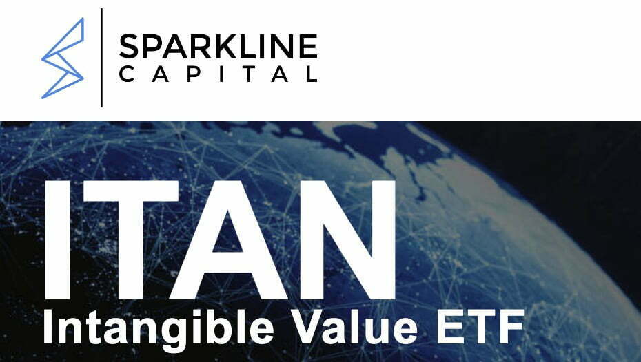 ITAN Intangible Value ETF from Sparkline Capital Logo