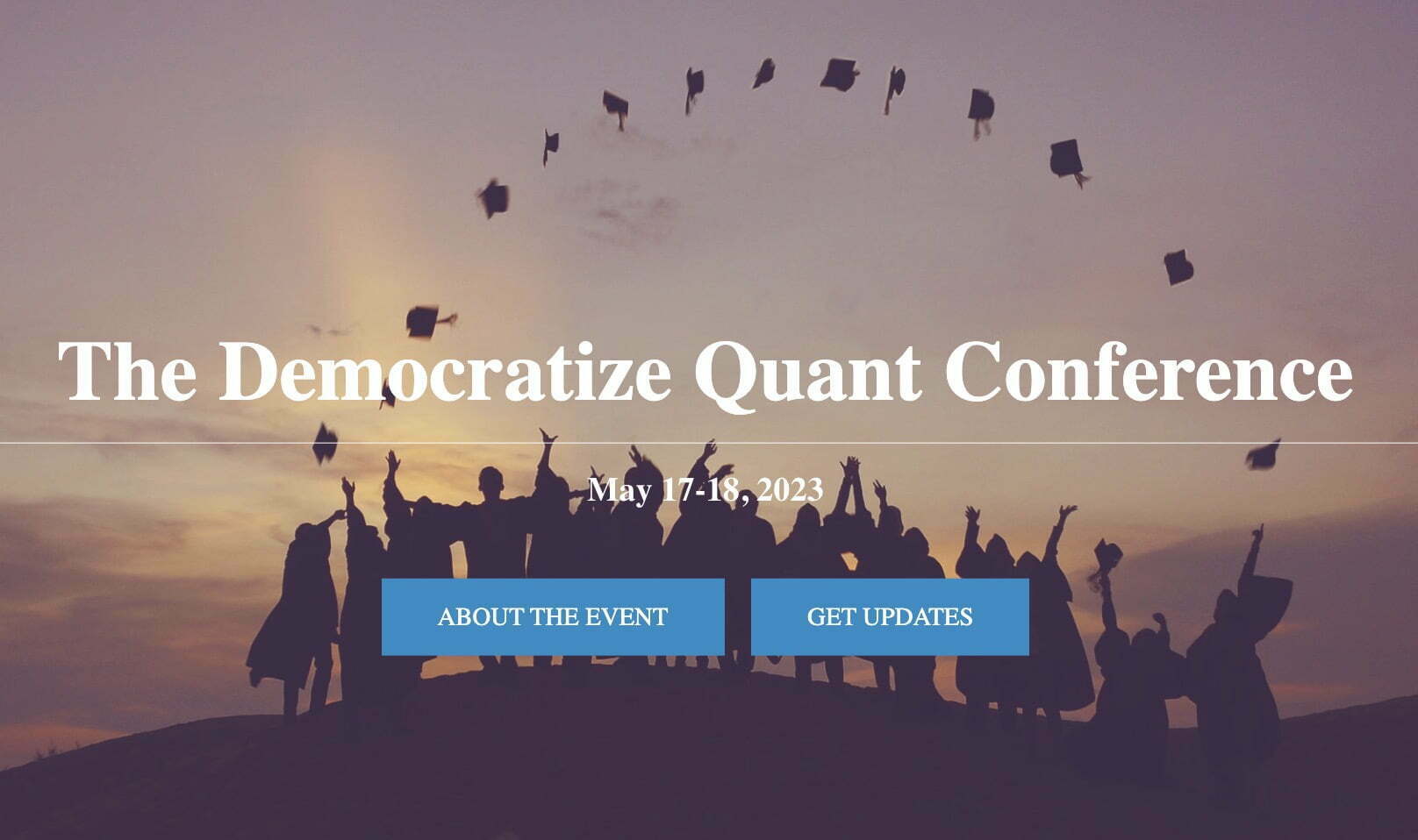 The Democratize Quant Conference hosted my Alpha Architect 