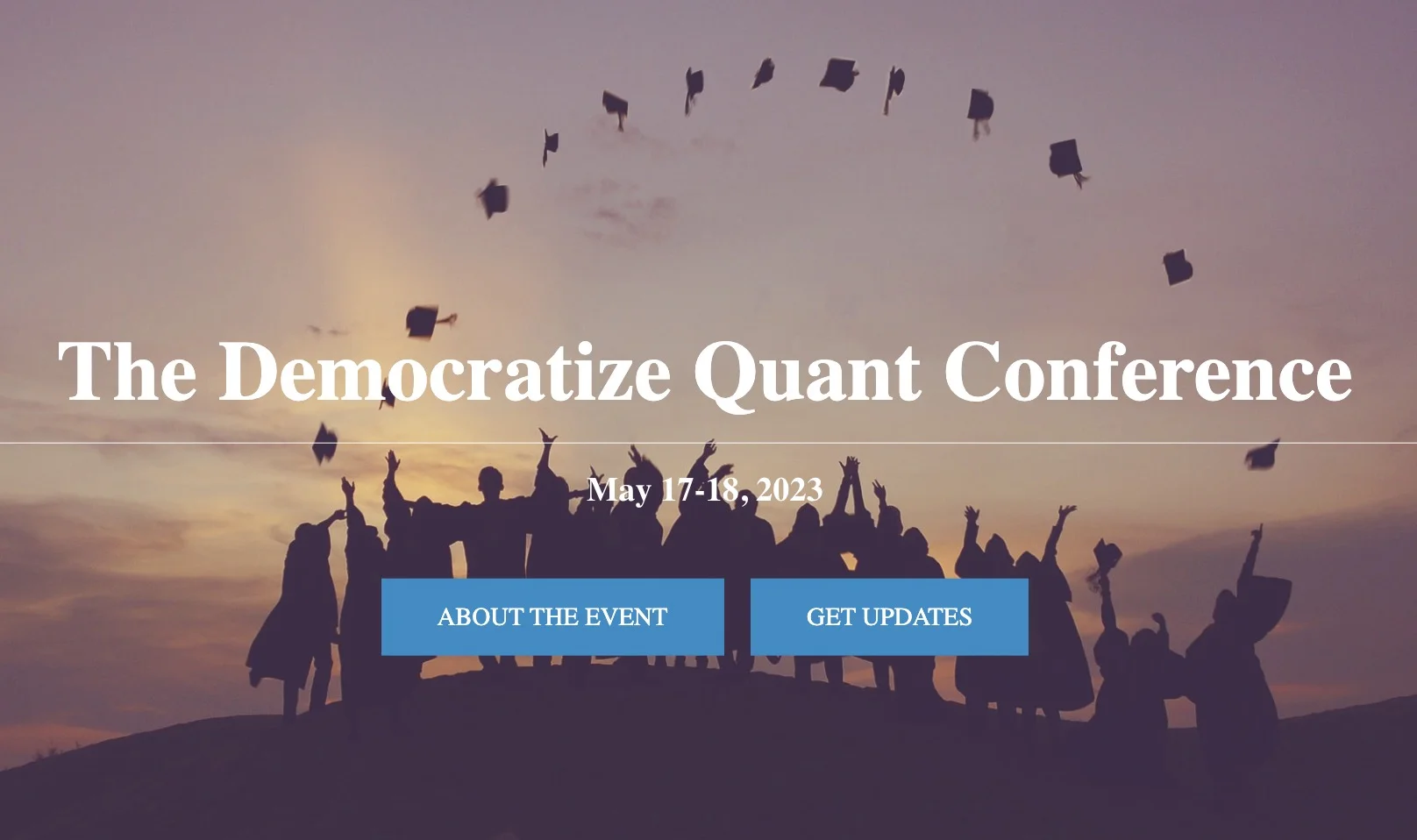 The Democratize Quant Conference hosted my Alpha Architect 