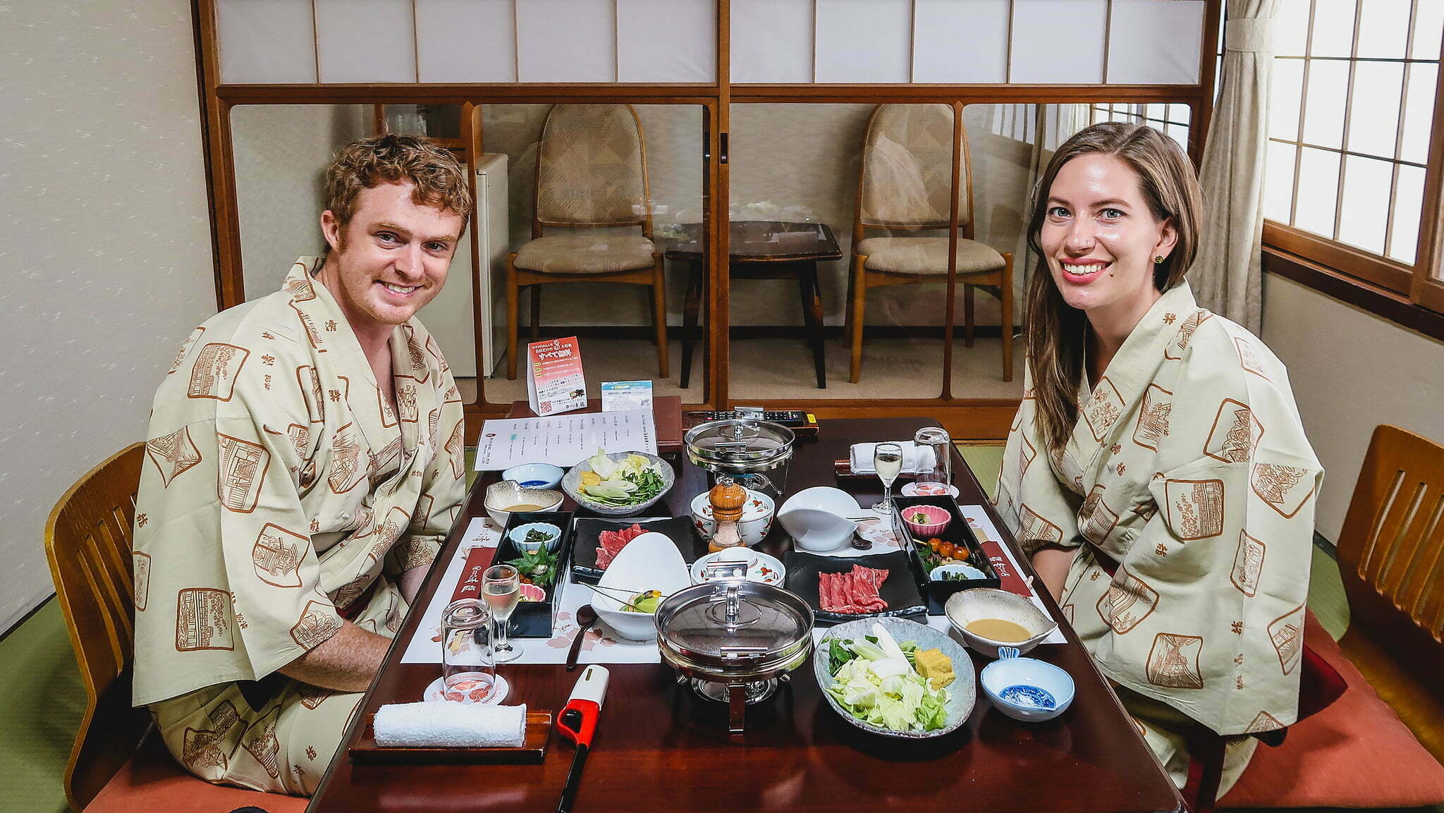 What Do You Care Most About As An Investor? For me! It's All About Capital Efficiency Baby! Eating a Ryokan meal with Audrey in Japan