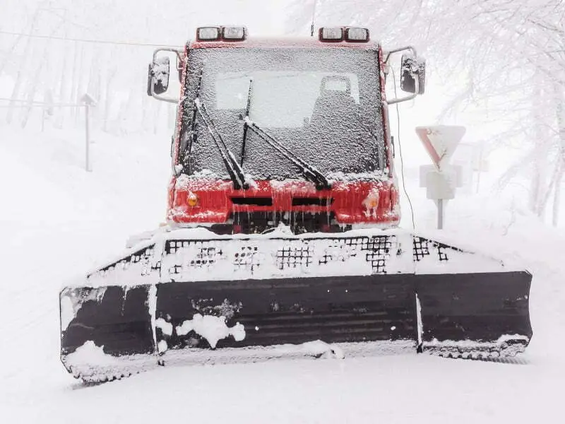All-Weather portfolio armor against market volatility as expressed by a snow plow in winter 