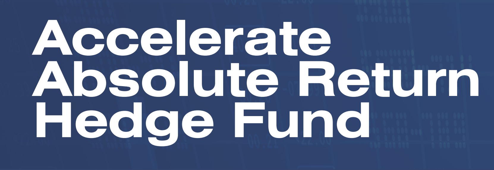 Accelerate Absolute Return Hedge Fund Logo 