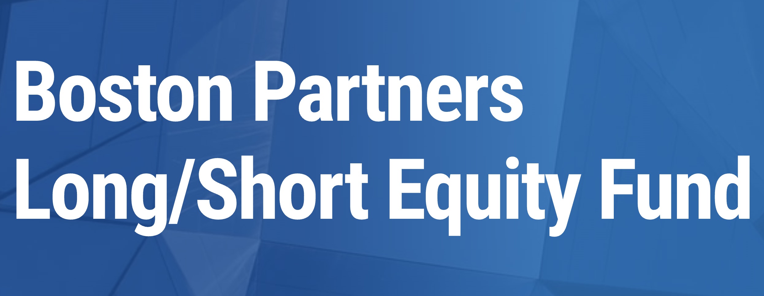 Boston Partners Long/Short Equity Fund Logo 