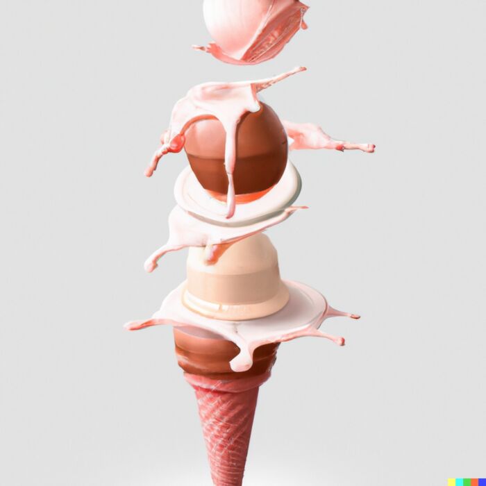 Return Stacking Ice Cream: Vanilla, Chocolate and Strawberry 