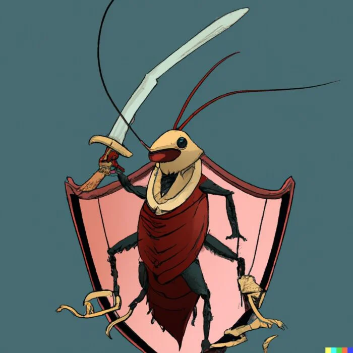 Cockroach Portfolio cartoon edition 