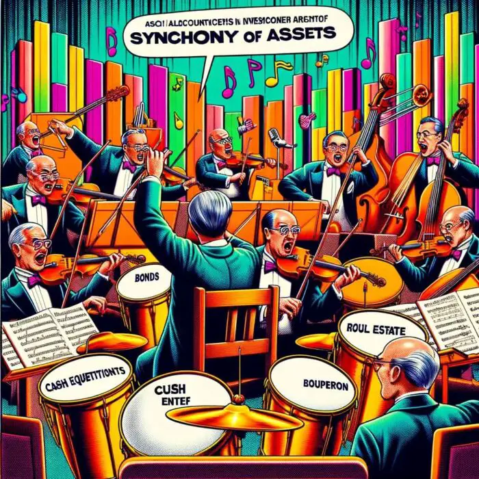 A Symphony of Assets: Understanding Asset Allocation - digital art 