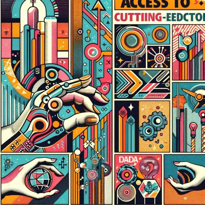 Access to Cutting-Edge Sectors - digital art 