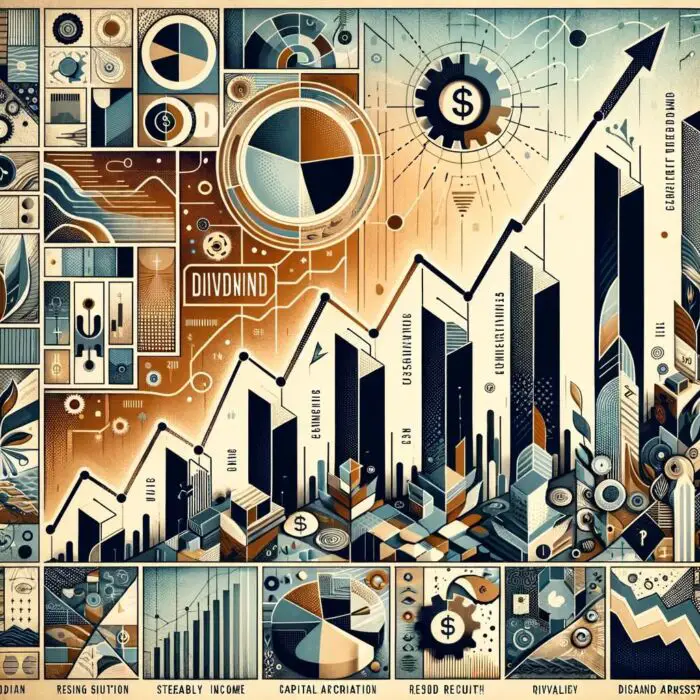 Advantages of Dividend Growth Investing - Digital Art 