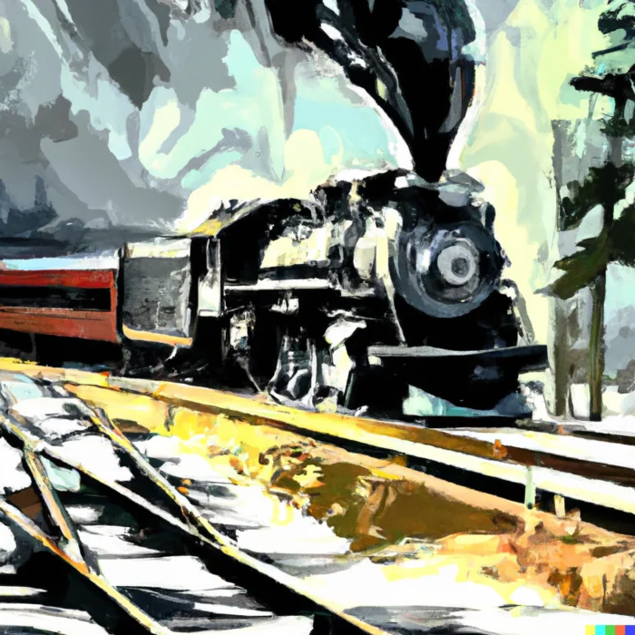 Advice for First-Time Investors in the Railroad Sector - Digital Art 