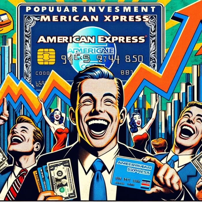 American Express As.A Buffett Stock Pick - digital art 