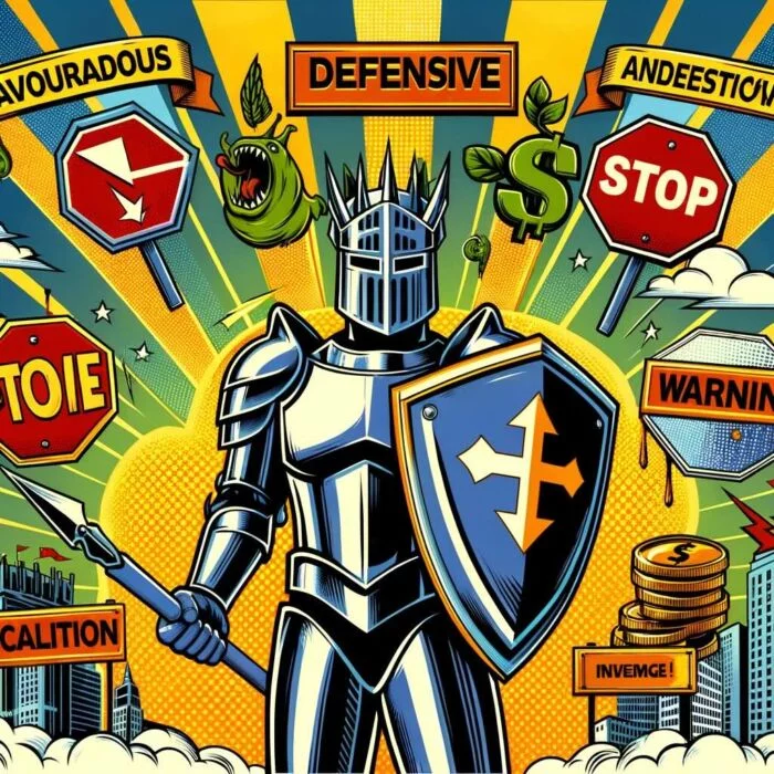 Avoiding Costly Mistakes and Preserving Capital - digital art 