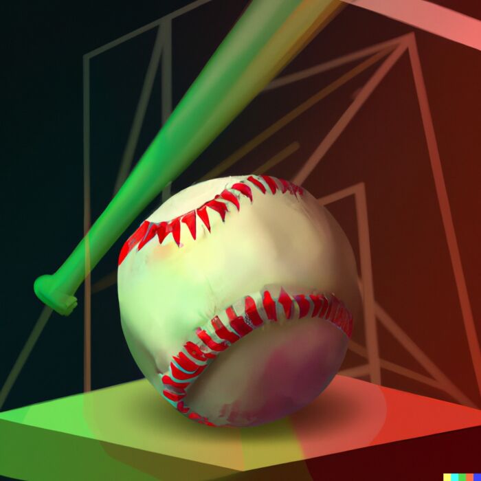Baseball can teach you a lot about investing - digital art 