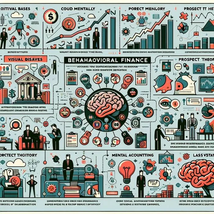 Behavioural Finance Infographic - Digital Art 