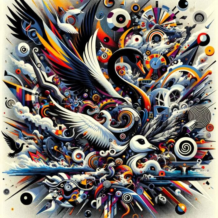 Black Swan Events As Trend Followers - Digital Art 