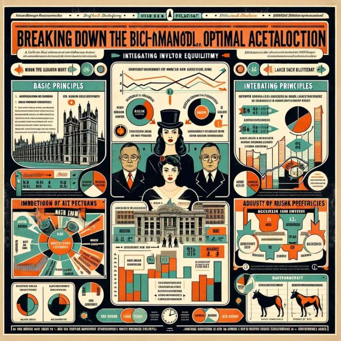 Breaking Down the Black-Litterman Model for Optimal Asset Allocation Infographic - Digital Art 