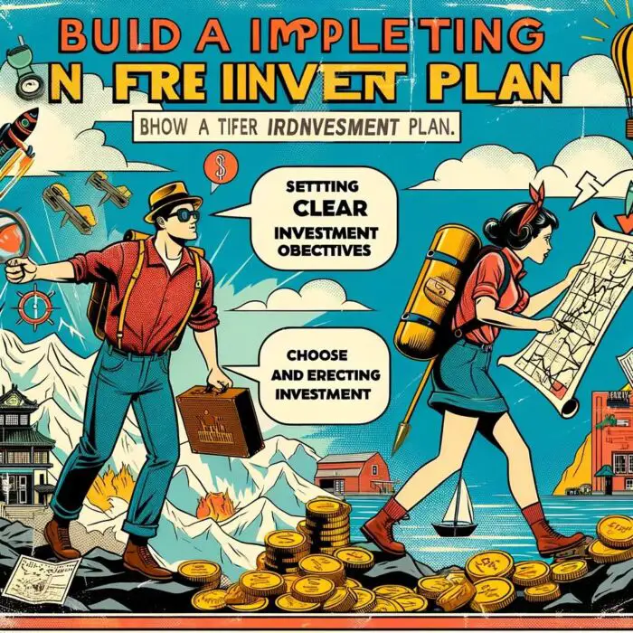 Building and Implementing Your FIRE Investment Plan: Setting Clear Investment Objectives - digital art 