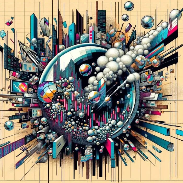 Charlie Munger Avoided The Dot Com Bubble - Digital Art 