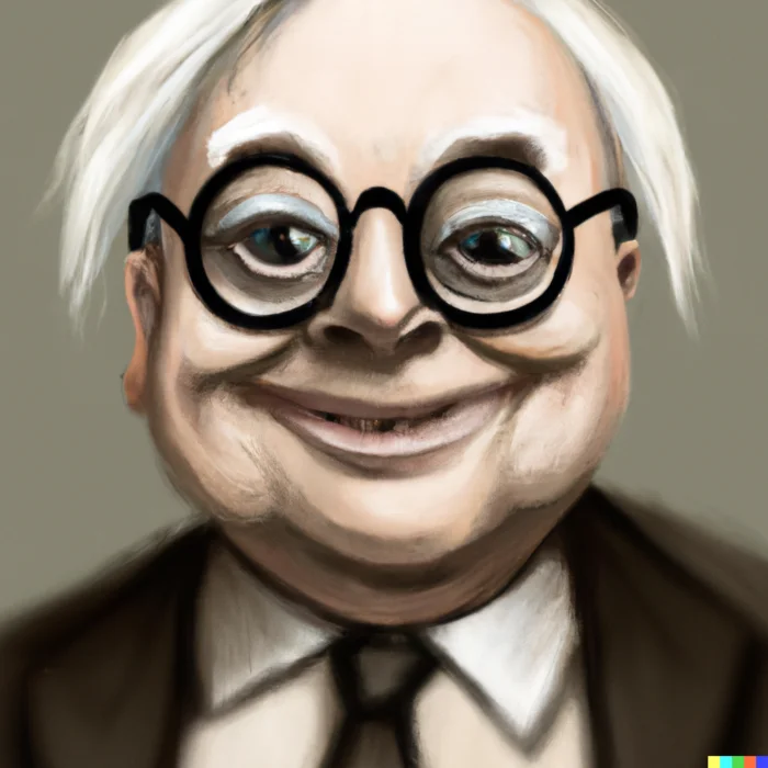 Charlie Munger one of the greatest investors of all-time - digital art 