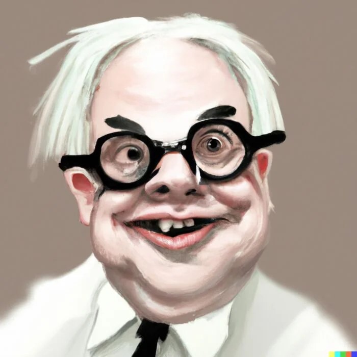 Charlie Munger Sit On Your Ass Face - Digital Art 