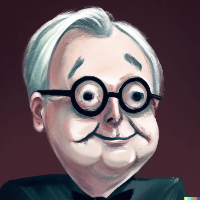 Charlie Munger influence on Warren Buffett as an investor - digital art 