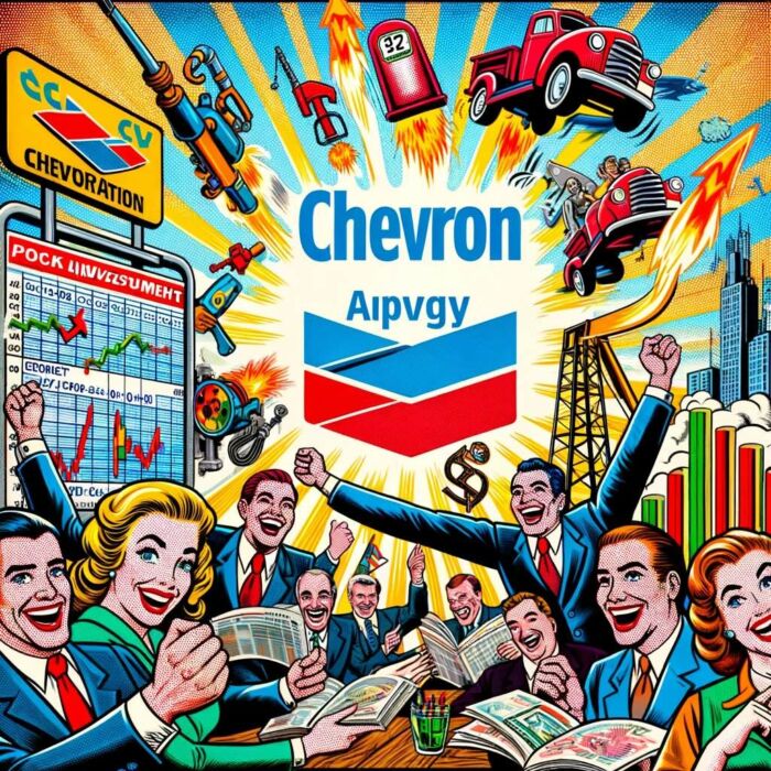 Chevron Corporation As A Buffett Stock Pick - digital art 