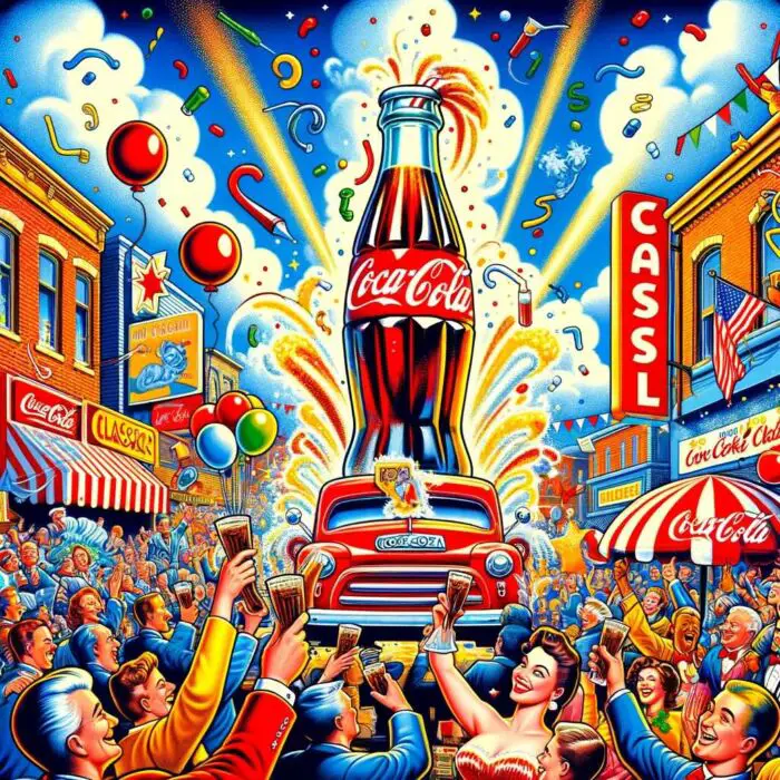 Coca-Cola Classic Celebrations - digital art 