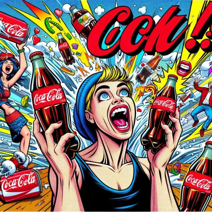 Coca-Cola was a great investment for Warren Buffett - digital art 