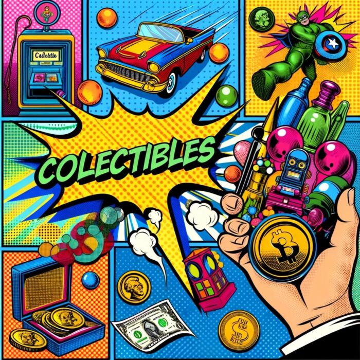 Collectibles are alternative investments that are illiquid but fun to own - digital art 