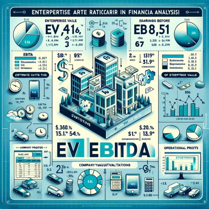 Combining EV/EBITDA with Other Financial Metrics for a Comprehensive Analysis Infographic - Digital Art 