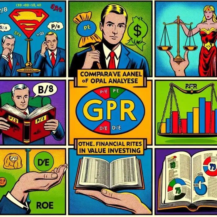 Comparative Analysis of GPR with other Financial Ratios: Other Financial Ratios in Value Investing - digital art 