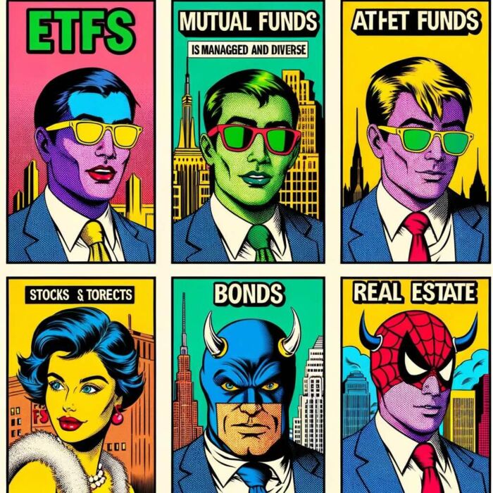 Comparing ETFs with Other Investment Vehicles - digital art 