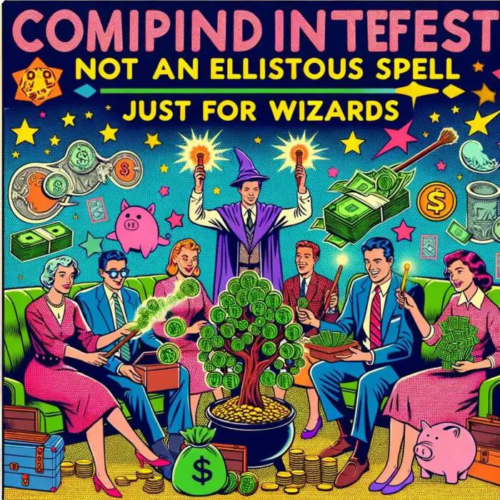 Compound Interest Is Not An Elusive Spell Just For Wizards digital art 