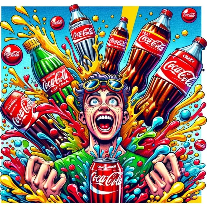 Crazy about Coca Cola as a preferred stock pick of Charlie Munger - Digital Art 