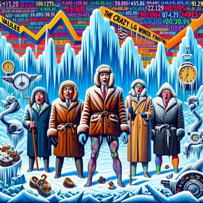 Crazy Long Winter For Value Investors - Digital Art 