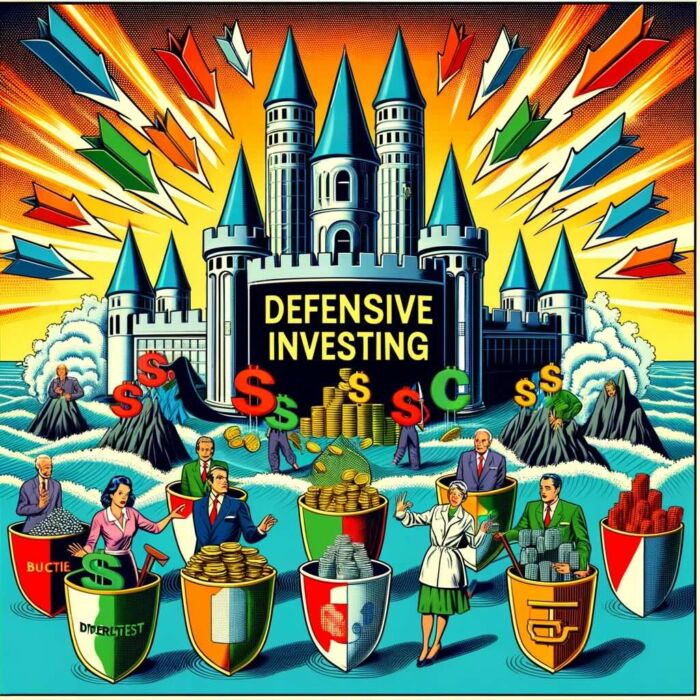 Defensive Investing Guide For Investors - digital art 