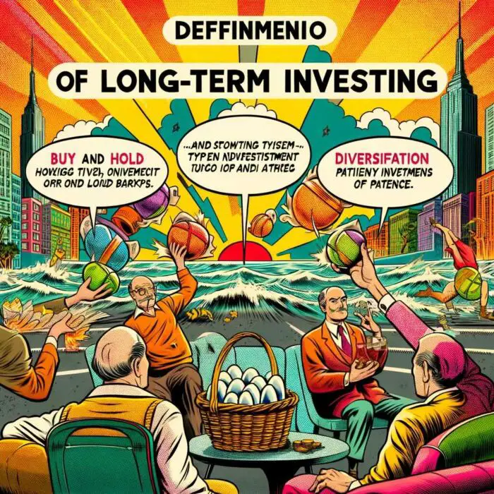 Definition and Principles of Long-Term Investing - digital art 