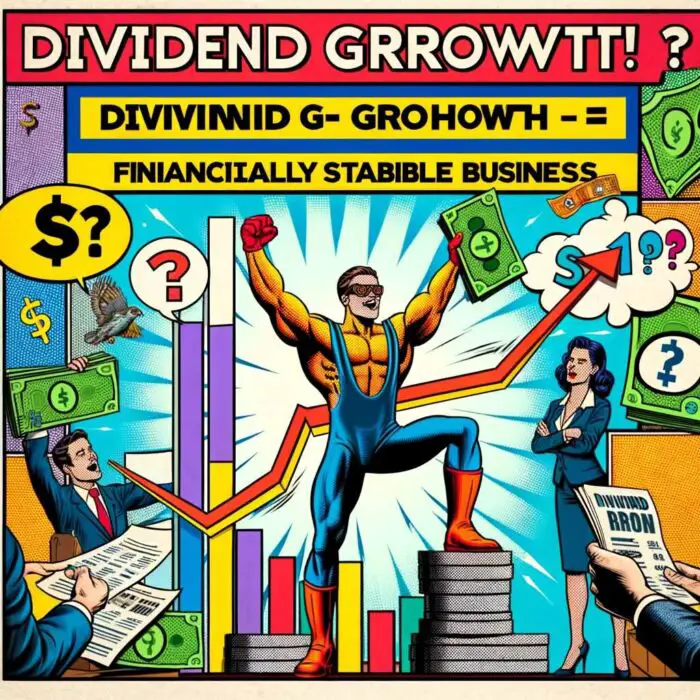 Dividend Growth = Financially Stable Business? - Digital Art 