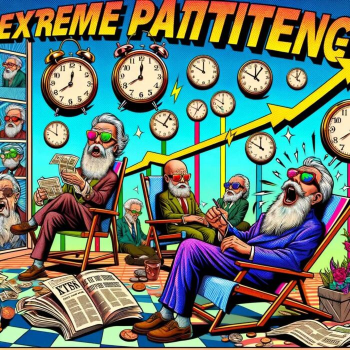 Extreme Patience As An Investor - digital art 