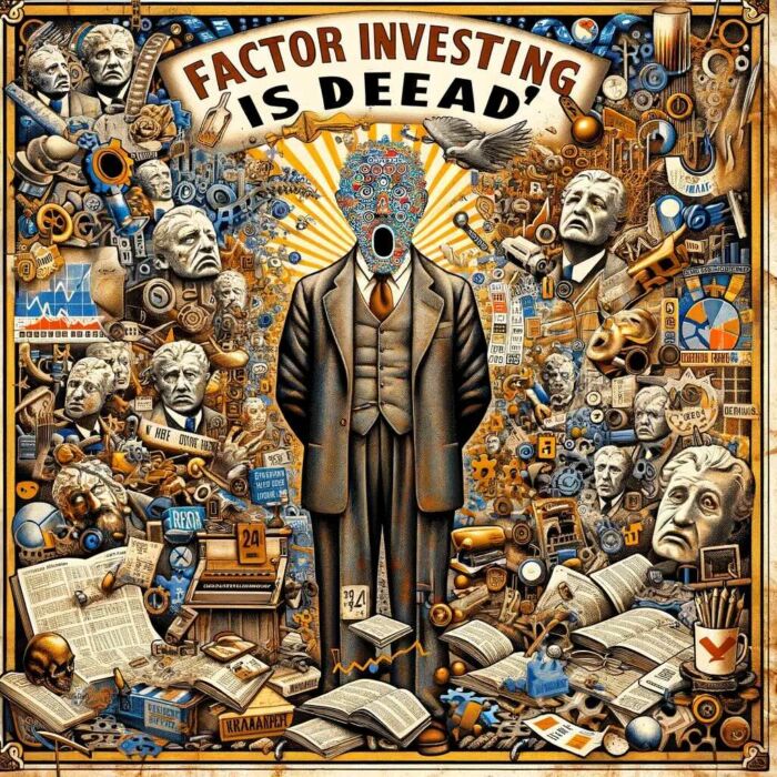 Factor Investing Is Dead - Digital Art 