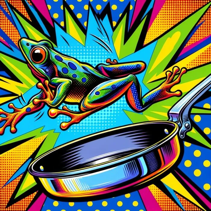 Frog In The Pan Momentum Investing Strategy - Digital Art 