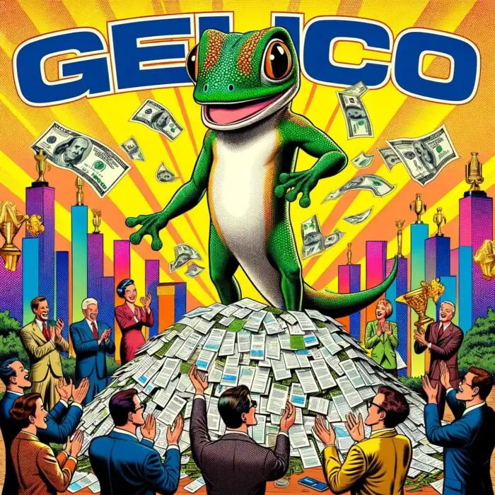 Geico: A Game-Changing Acquisition Of An Insurance Company For Warren Buffett - digital art 