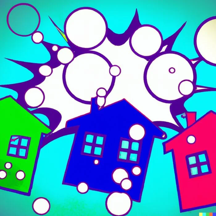 Global Housing Bubble Important Lessons Learned - Digital Art 