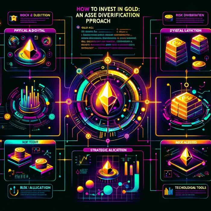 Gold Investment Options Infographic - Digital Art 