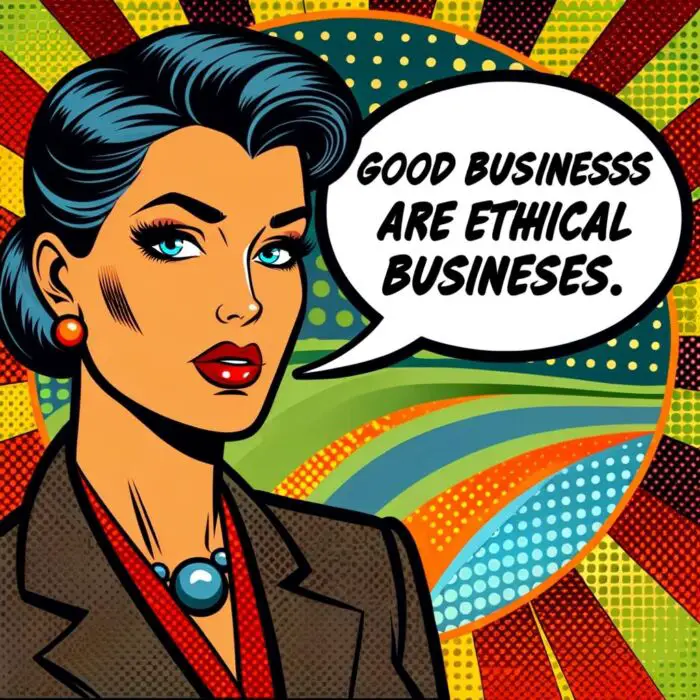 "Good businesses are ethical businesses." - Charlie Munger Business Quote 